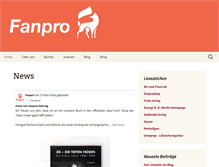 Tablet Screenshot of fanpro.de